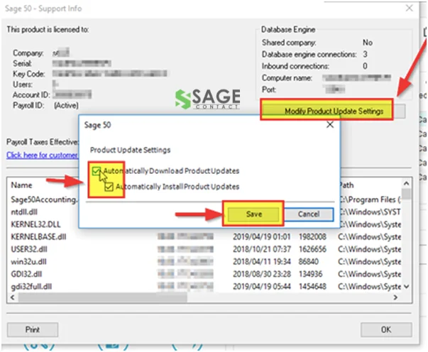 Manually Downloading Sage 50 Software 