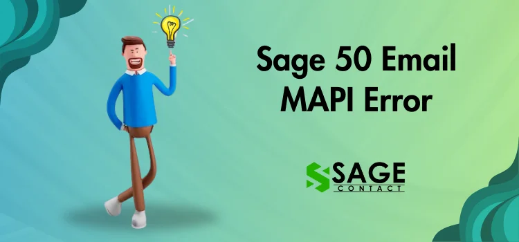 Sage 50 Email Mapi Error